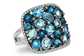 A215-04938: LDS RG 3.67 BLUE TOPAZ 3.94 TGW