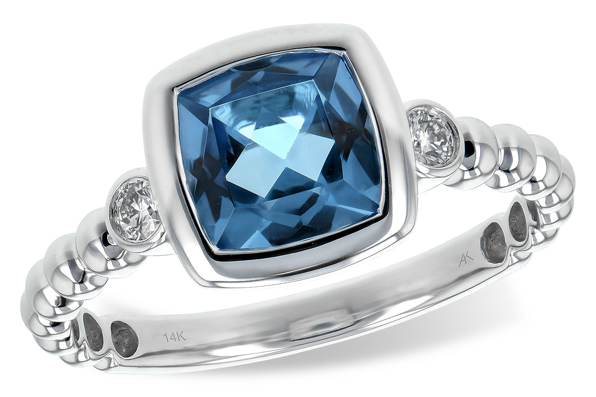 B216-84056: LDS RG 1.57 BLUE TOPAZ 1.65 TGW