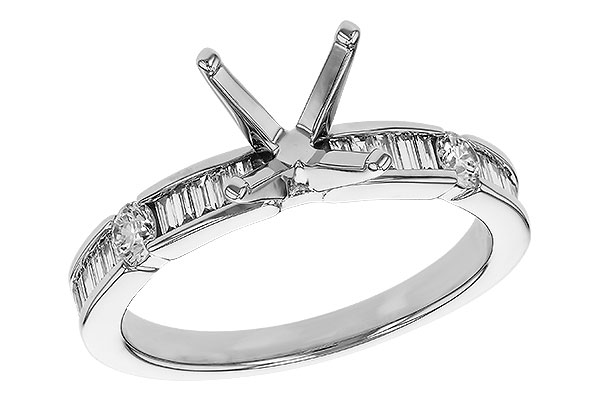 C302-35892: LDS SEMI DIA RG .23 TW BAG .40 TW