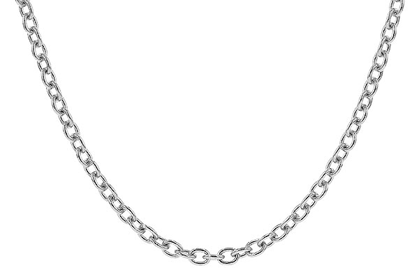 D301-43119: CABLE CHAIN (20IN, 1.3MM, 14KT, LOBSTER CLASP)