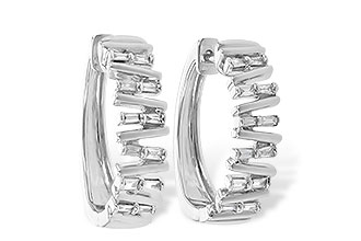 E217-77710: EARR .30 TW BAGUETTE DIAS