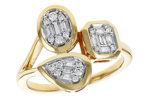 E302-35874: LDS DIA RG .12 TW BAGUETTE .25 TW