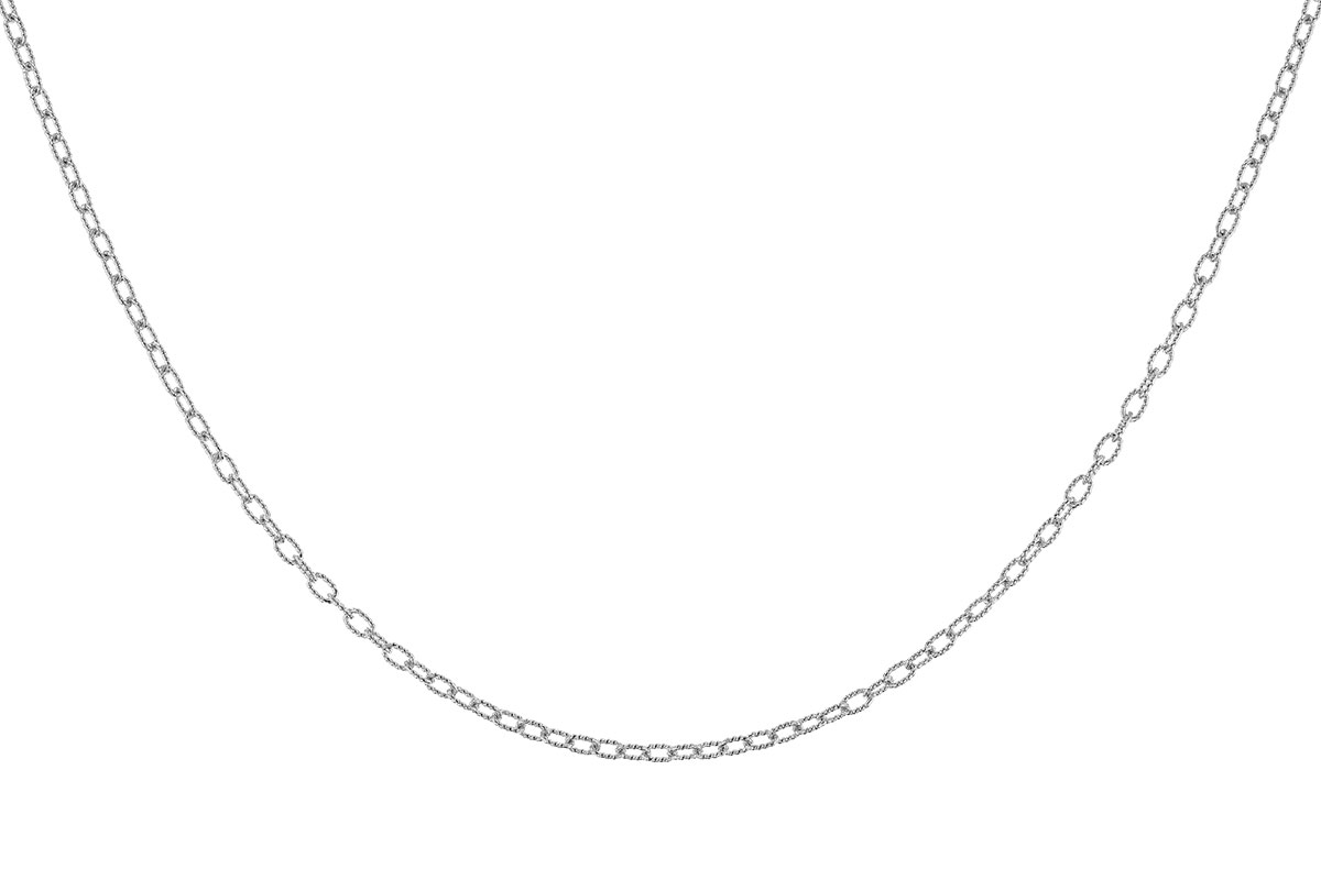 F301-42246: ROLO LG (18IN, 2.3MM, 14KT, LOBSTER CLASP)