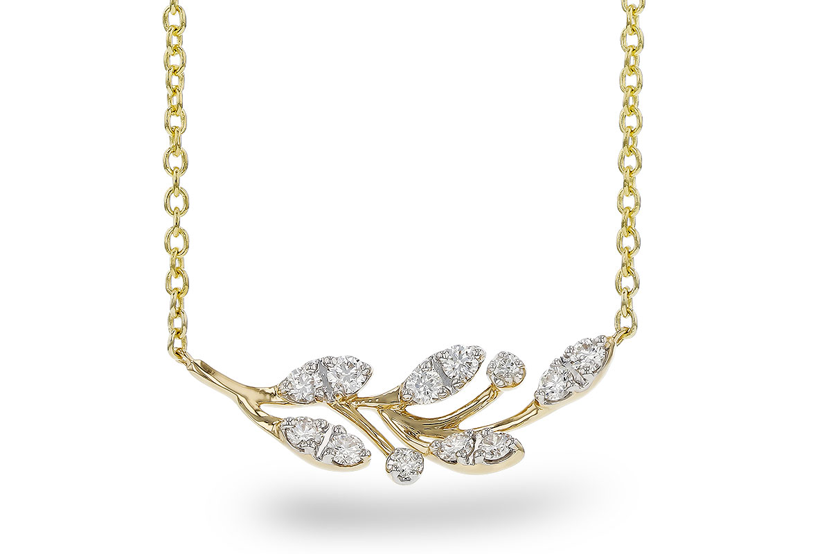 G302-30364: NECKLACE .32 TW (18")