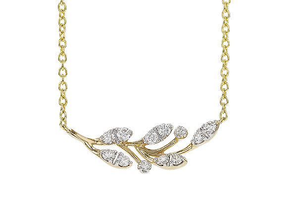 G302-30364: NECKLACE .32 TW (18")