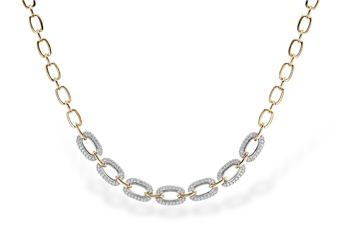 K301-37655: NECKLACE 1.95 TW (17 INCHES)