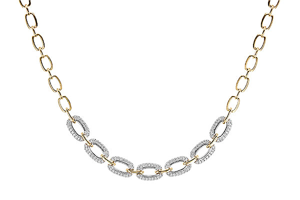 K301-37655: NECKLACE 1.95 TW (17 INCHES)