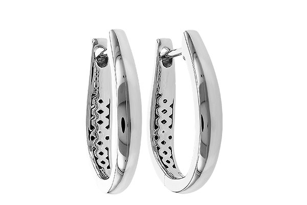 K302-33164: GOLD EARRINGS (17MM)