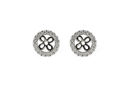 L215-04010: EARRING JACKETS .24 TW (FOR 0.75-1.00 CT TW STUDS)