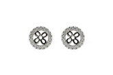 L215-04010: EARRING JACKETS .24 TW (FOR 0.75-1.00 CT TW STUDS)