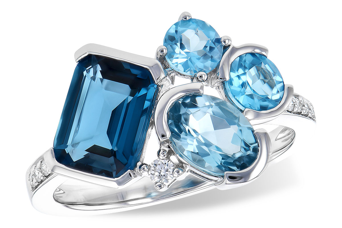 M300-52219: LDS RG 3.08 BLUE TOPAZ TW 3.15 TGW